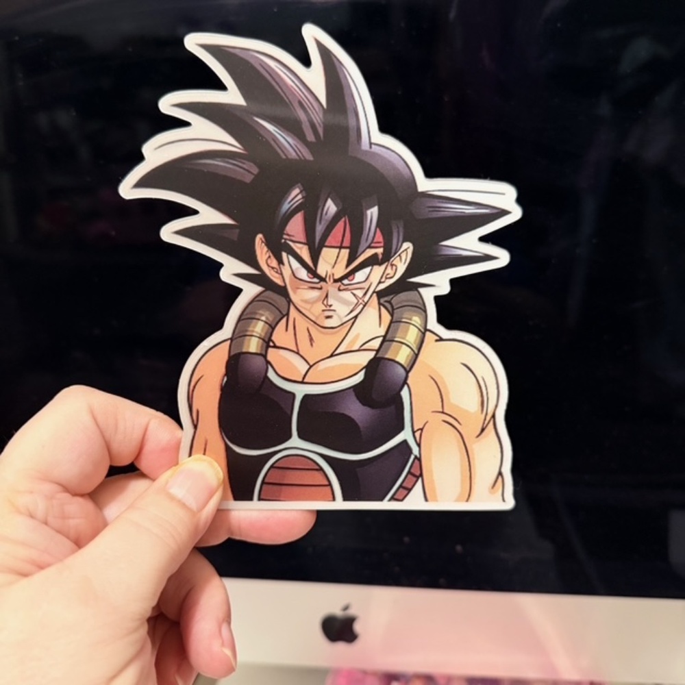 Dragonball Z lenticular moving sticker / decal